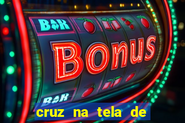 cruz na tela de cruz das