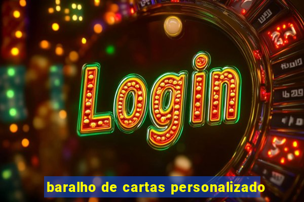baralho de cartas personalizado