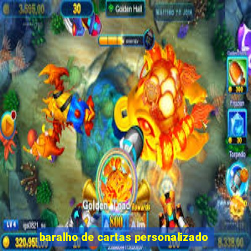 baralho de cartas personalizado