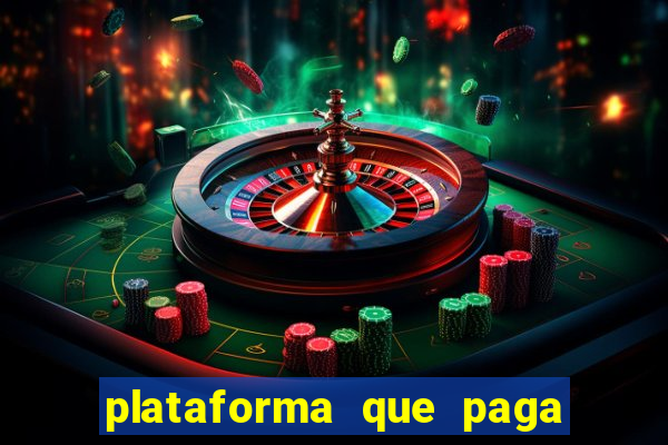 plataforma que paga no cadastro fortune tiger