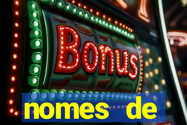 nomes de plataformas de jogos de cassino