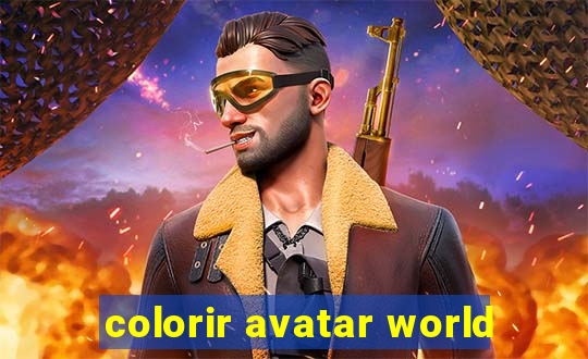 colorir avatar world
