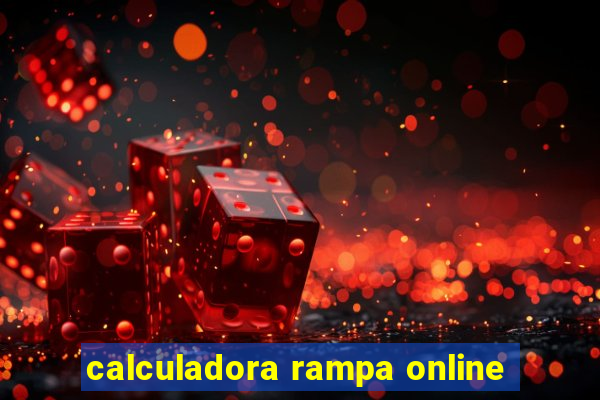 calculadora rampa online