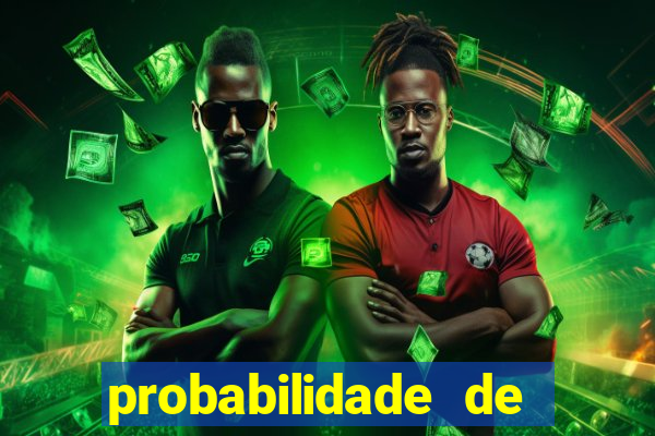 probabilidade de jogos de futebol de hoje