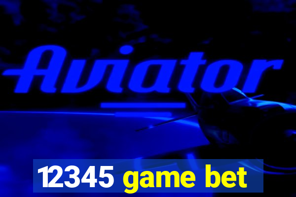 12345 game bet