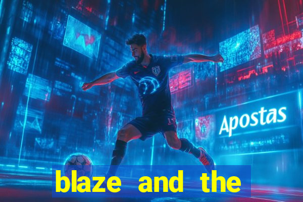 blaze and the monster machines logo font