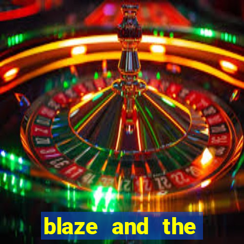 blaze and the monster machines logo font