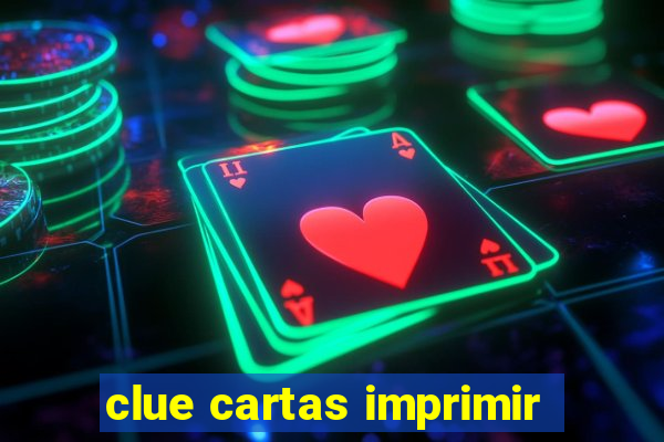 clue cartas imprimir