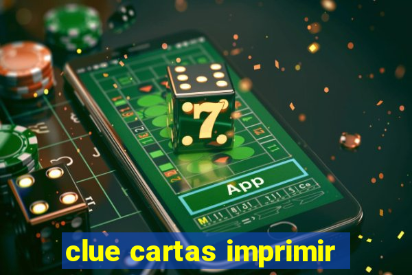 clue cartas imprimir
