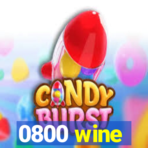 0800 wine