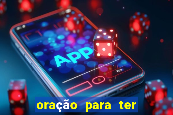 oração para ter sorte em tudo