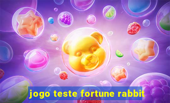jogo teste fortune rabbit
