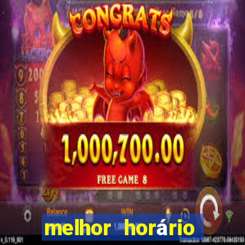 melhor horário para jogar fortune rabbit