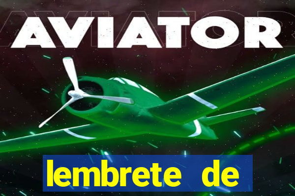 lembrete de vencimento para cliente