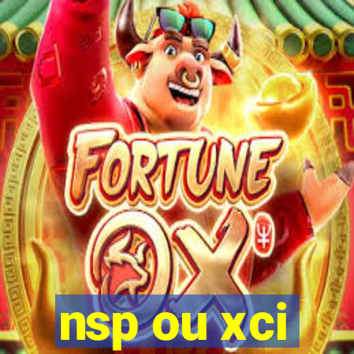 nsp ou xci