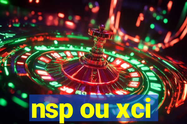 nsp ou xci