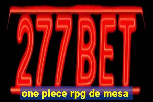 one piece rpg de mesa