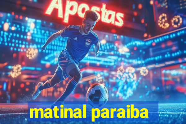 matinal paraiba
