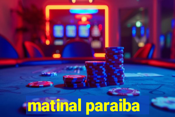 matinal paraiba