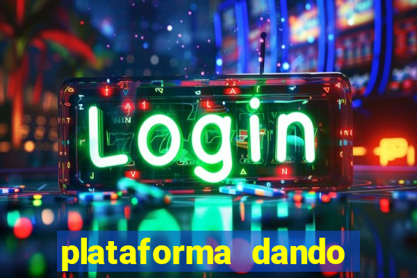 plataforma dando bonus de cadastro