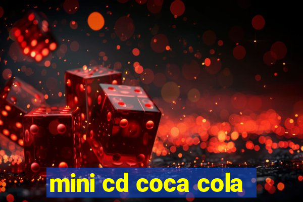 mini cd coca cola