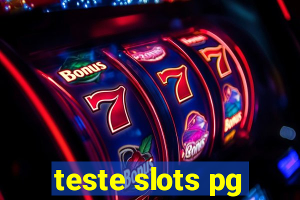 teste slots pg