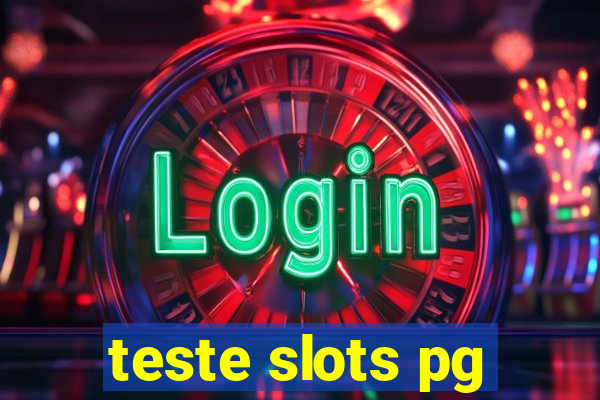 teste slots pg