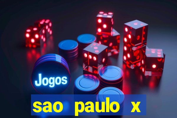 sao paulo x palmeiras palpite