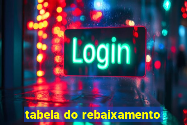 tabela do rebaixamento