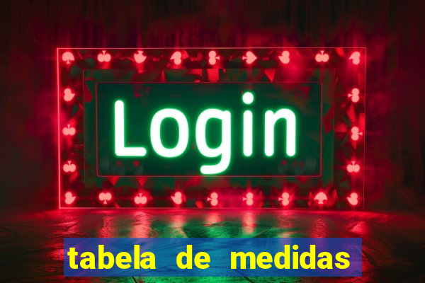 tabela de medidas reserva mini
