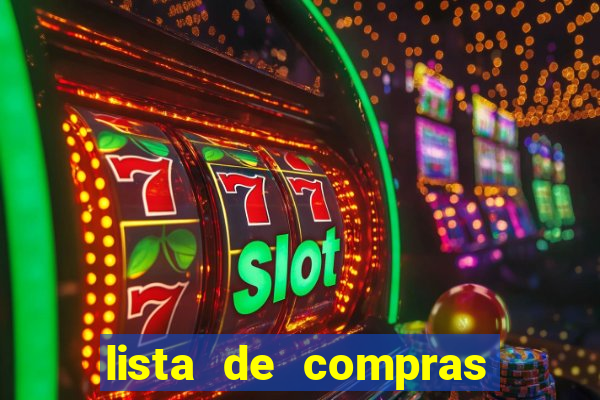 lista de compras supermercado completa pdf