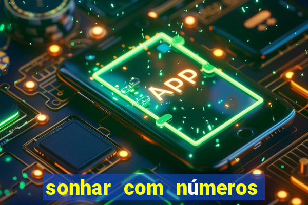 sonhar com números no mundo espiritual