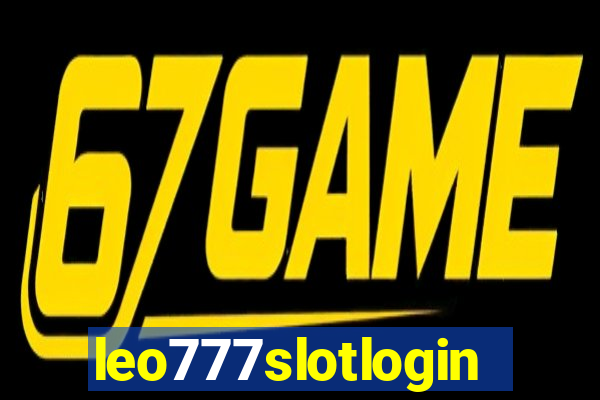 leo777slotlogin