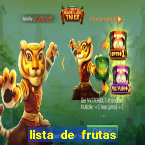 lista de frutas nativas do brasil