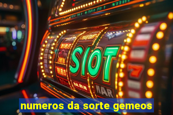 numeros da sorte gemeos