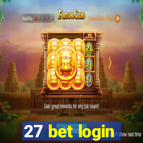 27 bet login