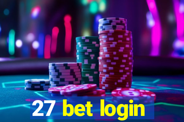 27 bet login