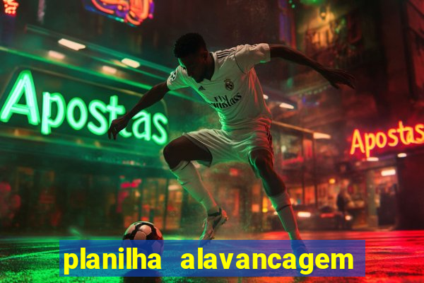 planilha alavancagem de banca