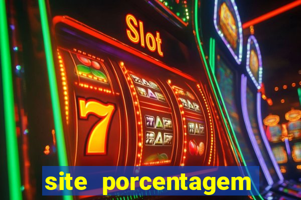 site porcentagem slots pg