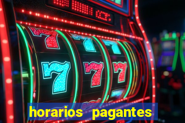 horarios pagantes do coelho