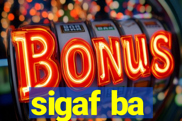sigaf ba