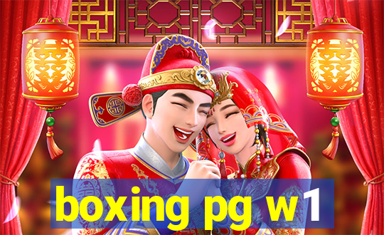 boxing pg w1