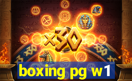 boxing pg w1