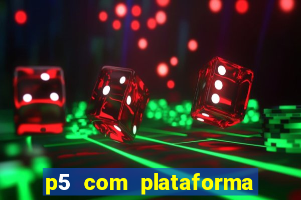 p5 com plataforma de jogos