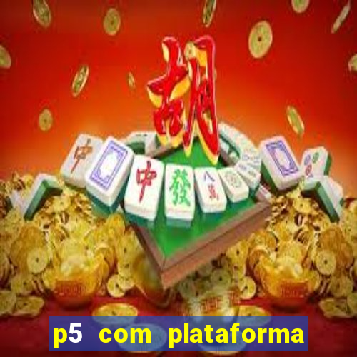 p5 com plataforma de jogos