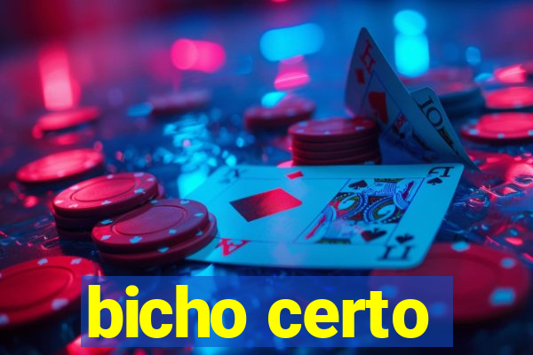 bicho certo
