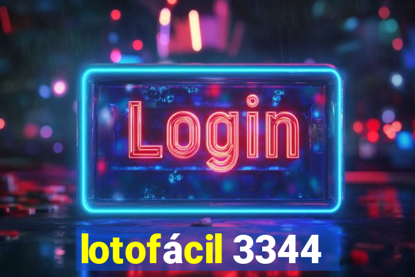 lotofácil 3344