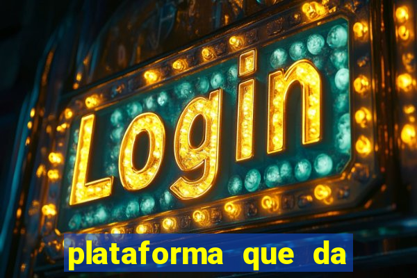 plataforma que da para depositar 1 real