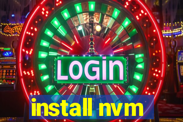 install nvm