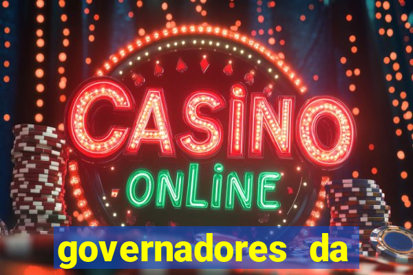 governadores da bahia por ano